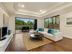 Solid Wood Flooring - Brushed Walnut Oak Solid Wood Flooring